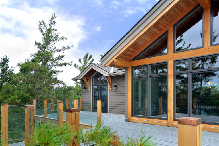 Georgian Bay Island Exterior Deck Guard