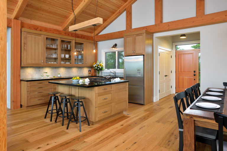 Georgian Bay Island Kitchen and Dining Room