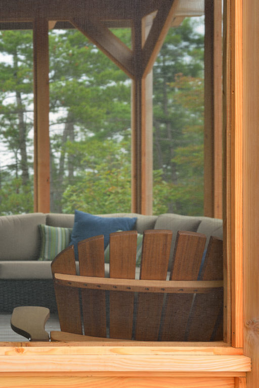 Georgian Bay Island Screened In Porch