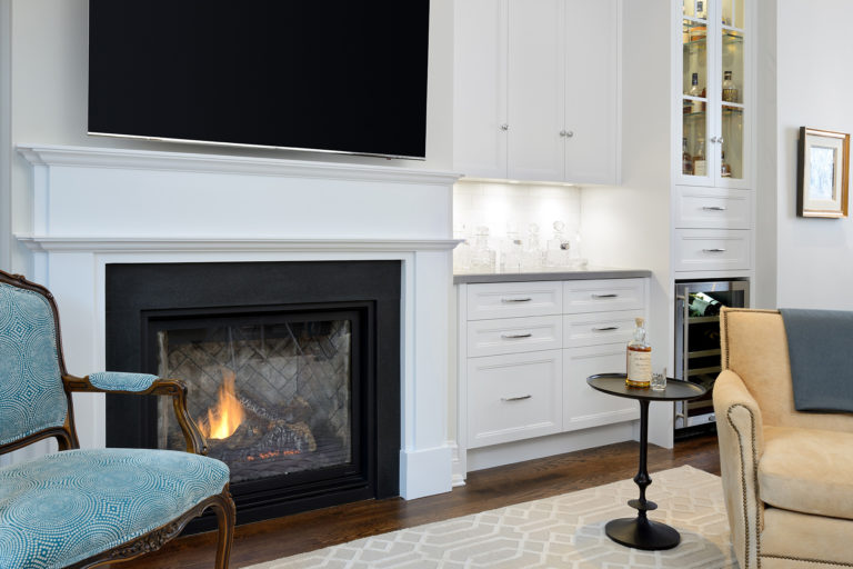 Russell Hill Road Gas Fireplace