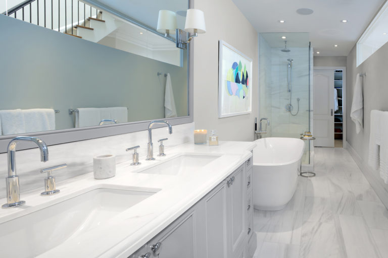 Russell Hill Road Master Bathroom